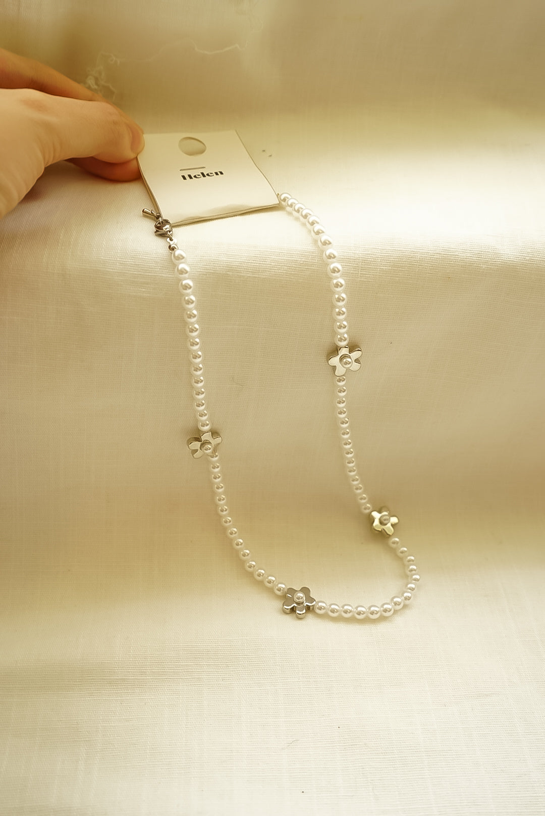Spring Pearl Necklace