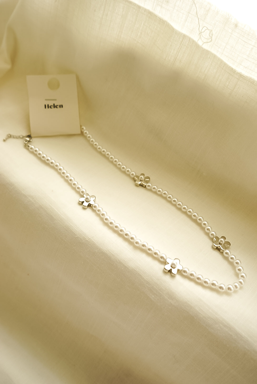 Spring Pearl Necklace