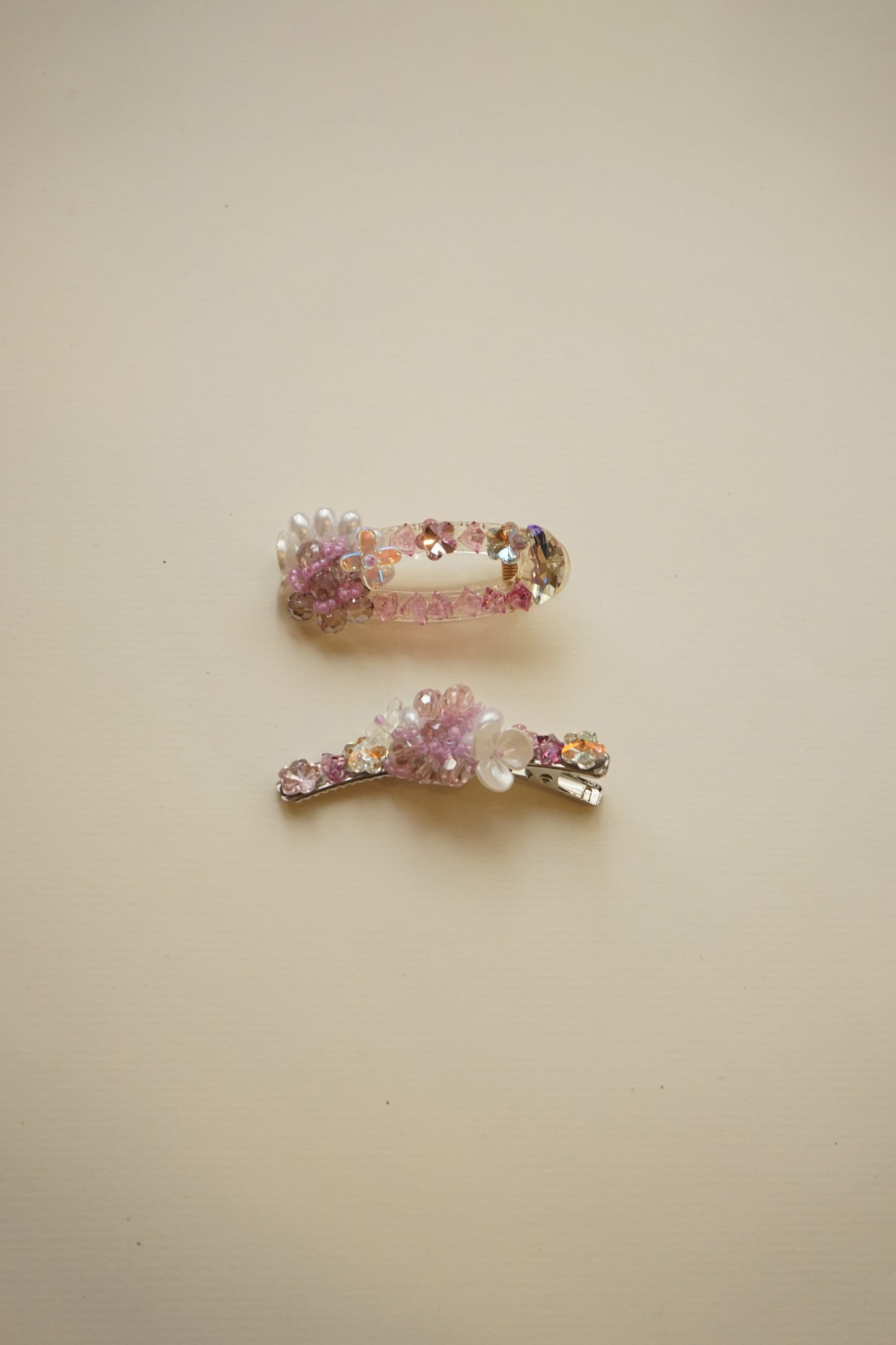 Blush Fleur Hair Pins