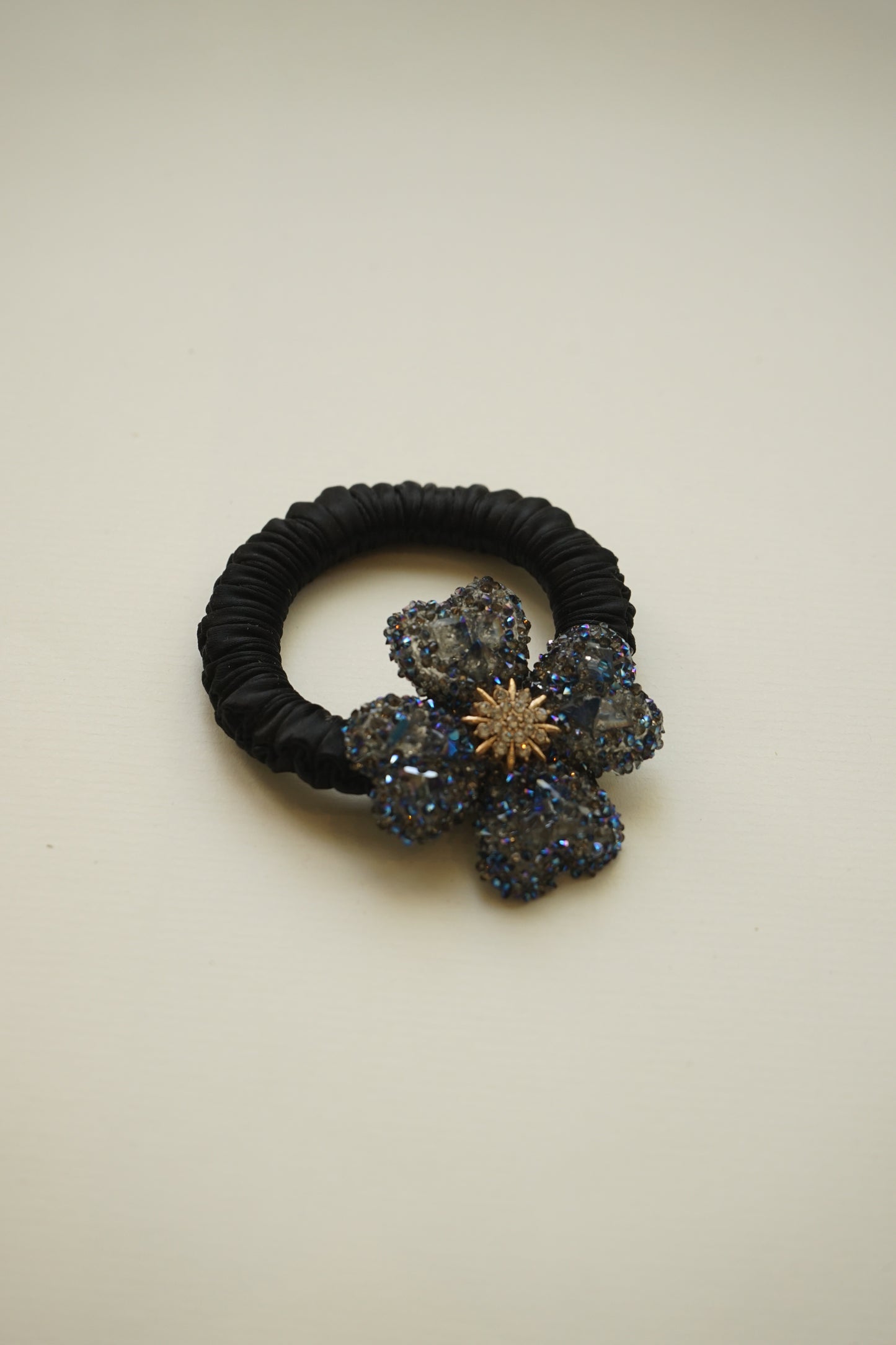 Bleu Fleur Hair Ties